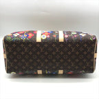 Louis Vuitton Takashi Murakami Monogram Keepall Bandouliere 45 Boston Bag — view 4