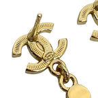 Chanel Perfume Bottle Swing Earrings Coco Mark Faux Pearl 23BS — view 3