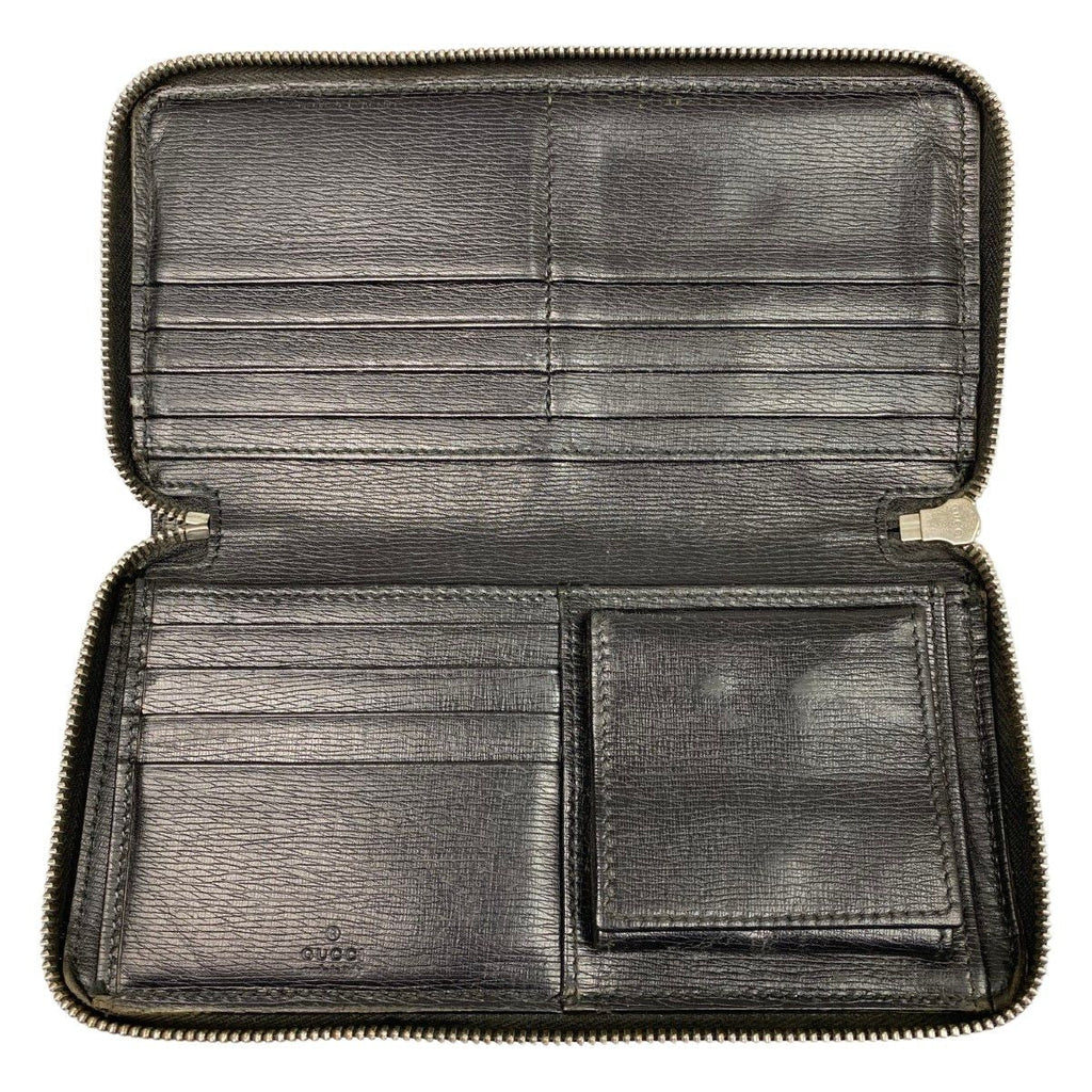 Gucci Round Zipper Long Wallet Interlocking G Shape Softening Yes — view 3