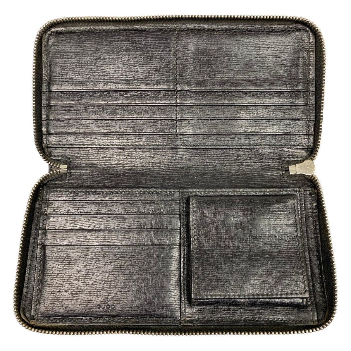 Gucci Round Zipper Long Wallet Interlocking G Shape Softening Yes — view 3