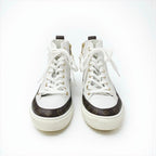 Louis Vuitton Stellar Line Monogram Sneakers Shoes Leather White Brown Logo — view 3