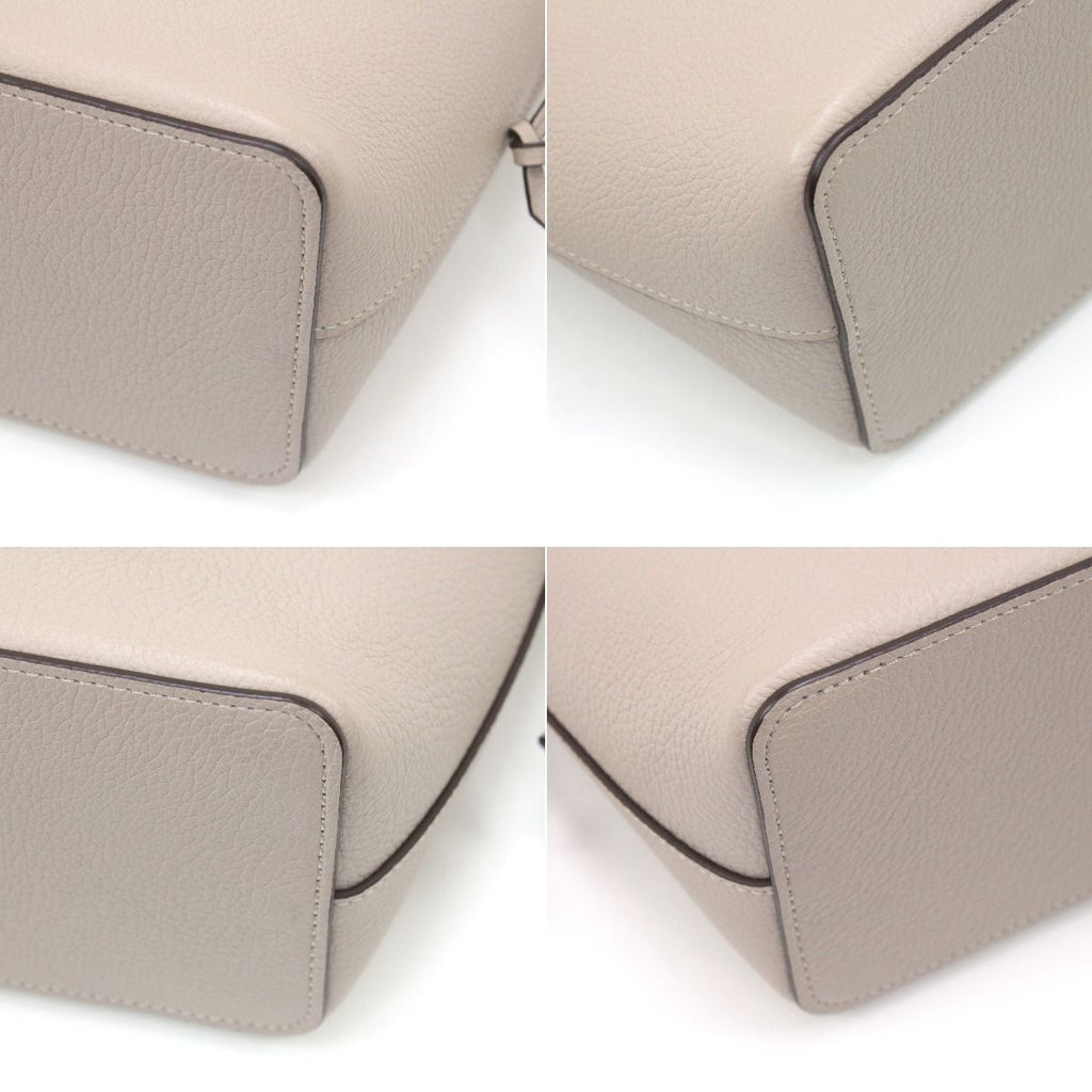 Louis Vuitton Nano Lockme Bucket Shoulder Bag Beige — view 6