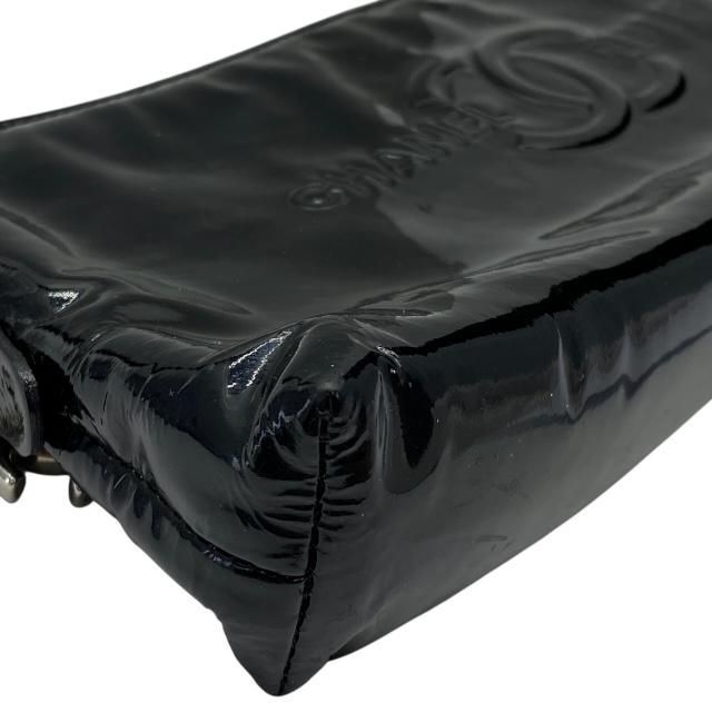 Chanel Cruise Line Pouch Small Multi Patent Leather Black — view 5