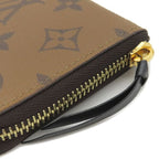 Louis Vuitton Long Wallet Portefeuille Clemence Monogram Reverse Canvas — view 5