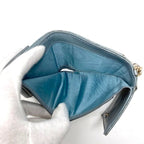 Christian Dior Trifold Wallet Gray Lady Cannage — view 4