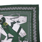 Hermes Carre 140 Scarf Zouaves Et Dragons Cashmere Silk Large Shawl — view 6