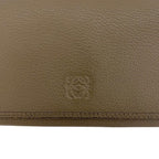 Loewe Bifold Long Wallet Beige Amazona Leather — view 9