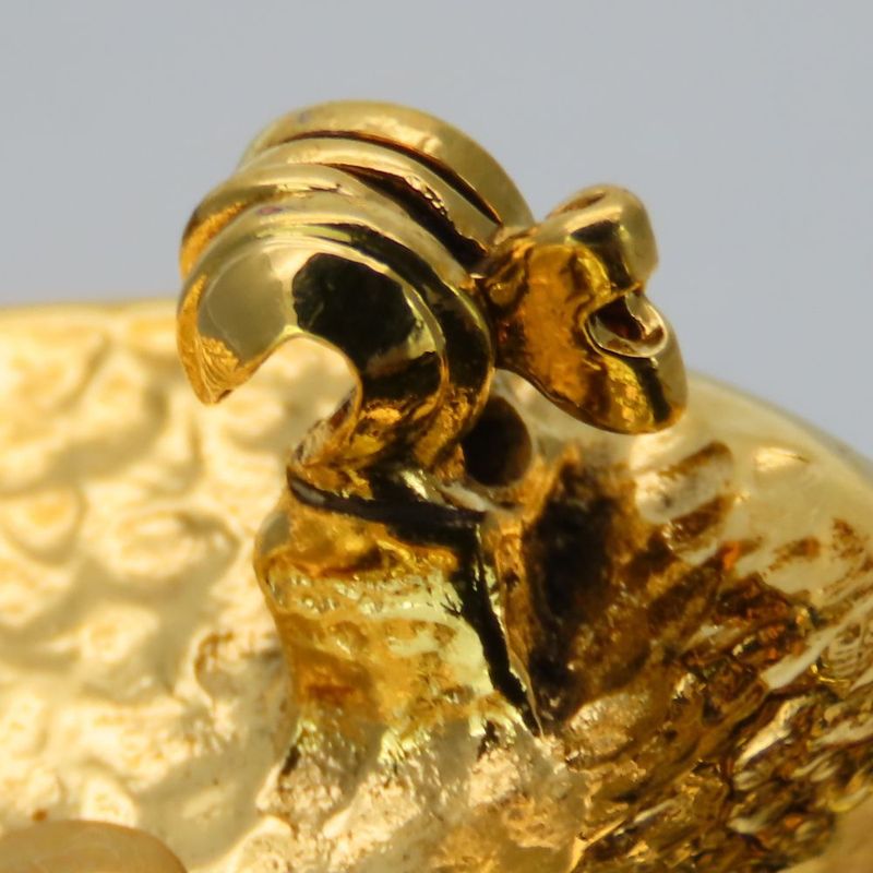 Chanel Brooch Coco Mark Metal Gold Plated Accessories — view 7