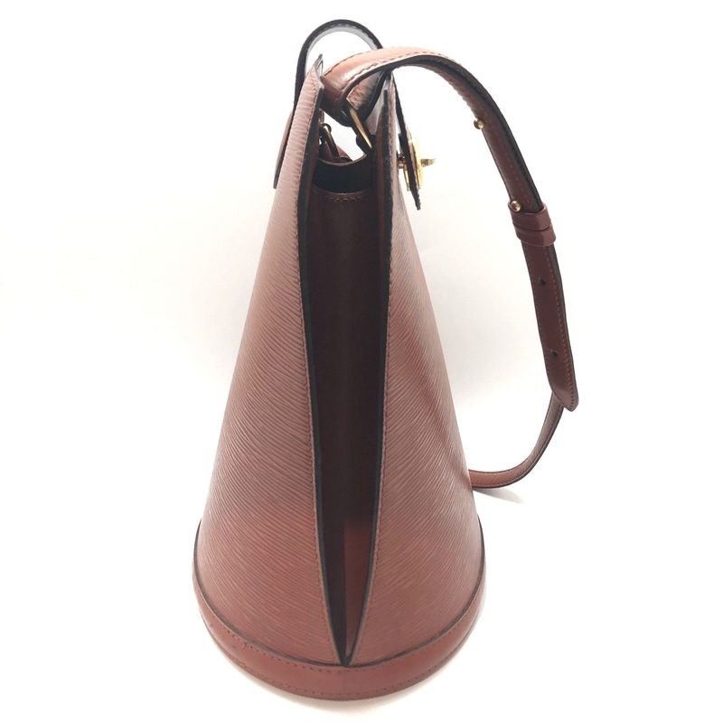 Louis Vuitton Epi Cluny Shoulder Bag Kenya Brown — view 5