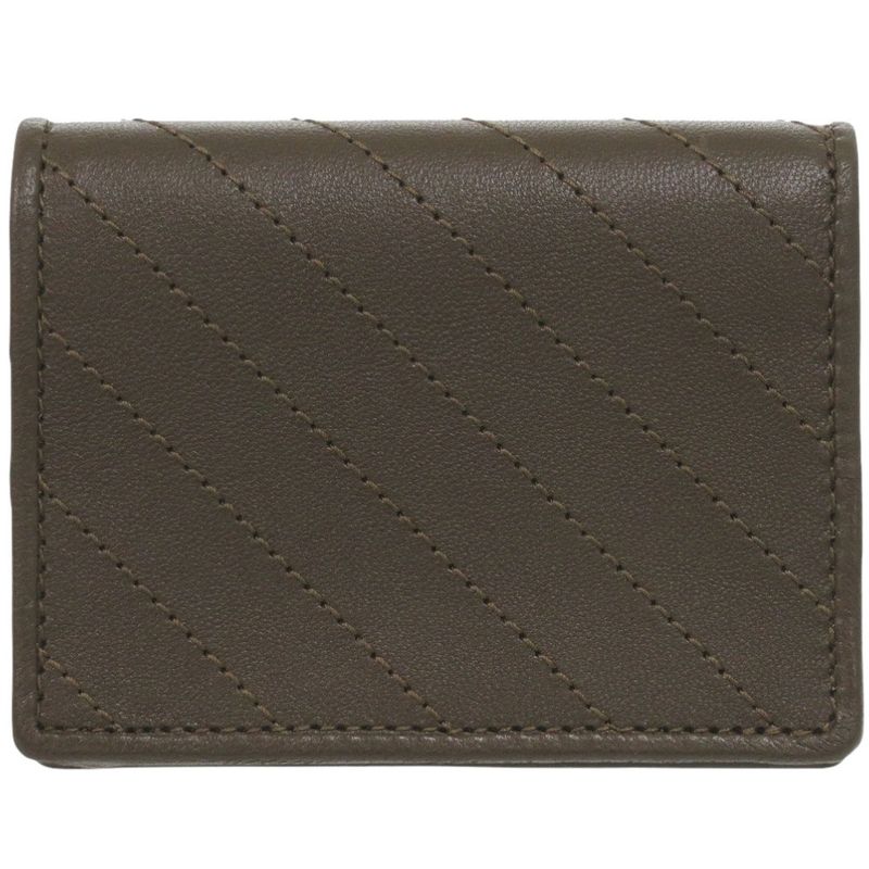 Gucci Blondi Leather Brown Fold Wallet 1388 — view 2