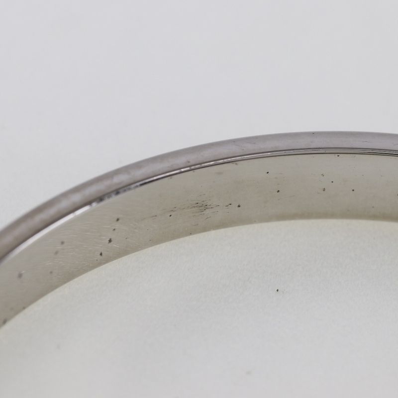 Hermes Belt Motif Metal 21.2 g Bangle — view 6