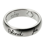 Gucci Ring Blinds for Love Argento — view 3