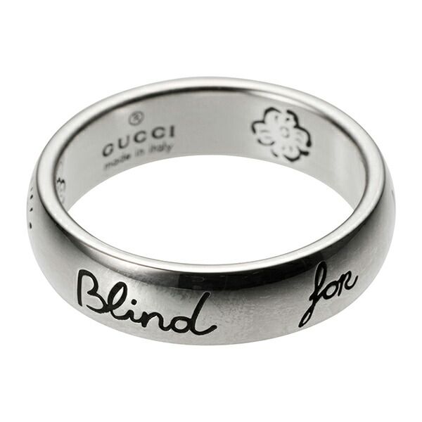Gucci Ring Blinds for Love Argento — view 3
