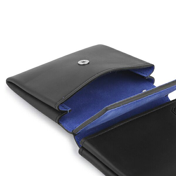 Bottega Veneta Card Case Nero Primary Blue — view 6
