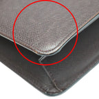 Louis Vuitton Taiga Clutch Bag Clade Second Acajou — view 6