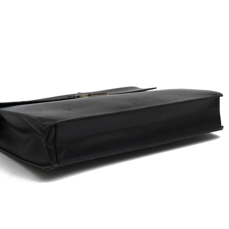 Prada Bag Briefcase Business Men Leather Black Dulles — view 6