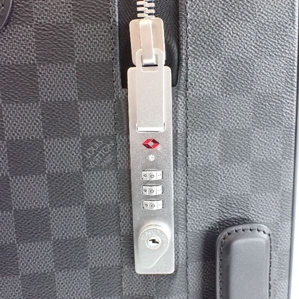 Louis Vuitton Damier Graphite Caster Travel Bag Horizon 55 Suitcase — view 7