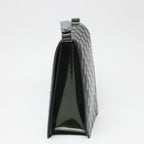 Louis Vuitton Damier Vernis Club Handbag Petrol Blue Shoulder Bag — view 3