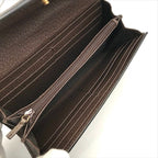 Gucci Ophidia GG Continental Wallet Leather Brown — view 8