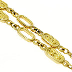 Christian Dior GP CD Logo Long Necklace Women Gold — view 5