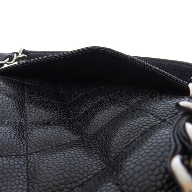 Chanel Caviar Pst Chain Tote Bag — view 6