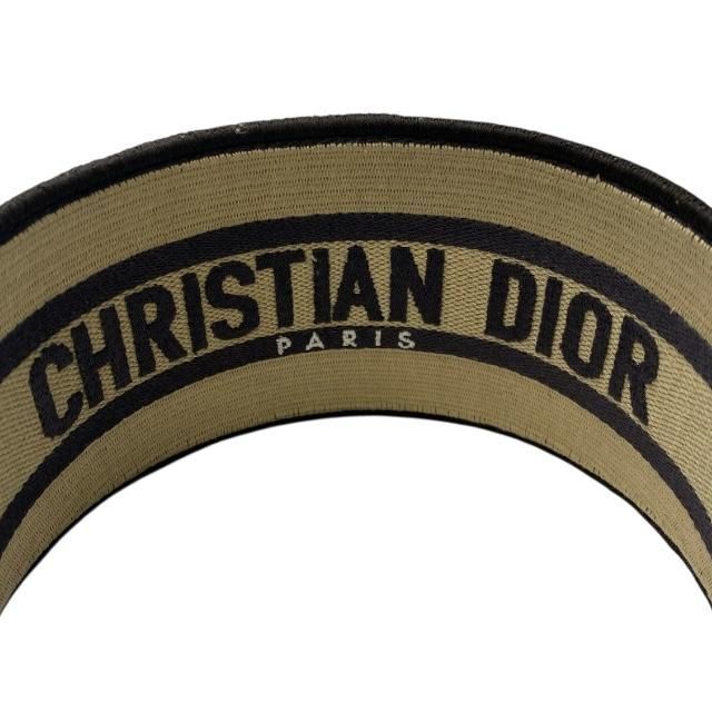 Christian Dior Oblique Headband Hair Accessory Leopard Brown Canvas — view 7