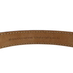 Gucci GG Logo Leather Gold Hardware 85-34 Belt 0976 — view 6