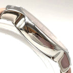 Bvlgari Solo Tempo St29 S Quartz Date Pink Dial Leather Watch Stuck — view 4