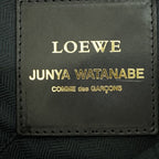 Loewe Comme Des Garcons Junya Watanabe Tote Bag Leather Black 1622 — view 7