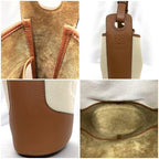 Loewe Shoulder Bag Brown Beige Anagram — view 9