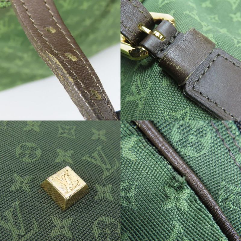 Louis Vuitton Boston Bag Claudine Monogram Mini Leather TST Khaki — view 4