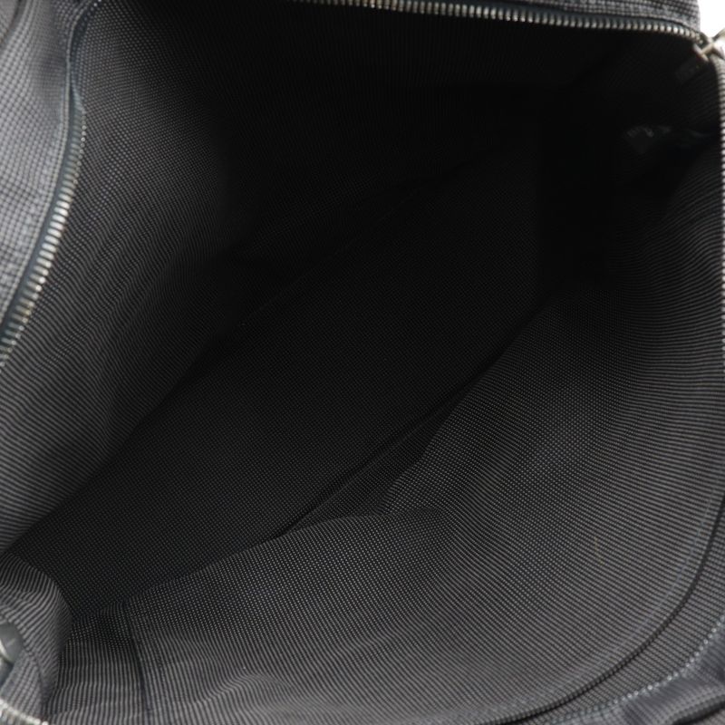 Hermes Her Line Herbag MM Nylon Canvas Gray Handbag — view 7