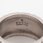 Gucci Taiga Head Arabesque Garden Silver Ring 8 — view 4
