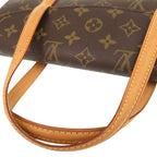 Louis Vuitton Sonatine Monogram Brown Handbag 1089 — view 5