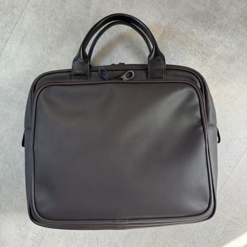 Bottega Veneta Marco Polo Business Bag Briefcase Handbag Dark Brown — view 5