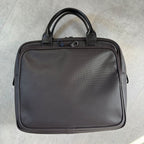 Bottega Veneta Marco Polo Business Bag Briefcase Handbag Dark Brown — view 5