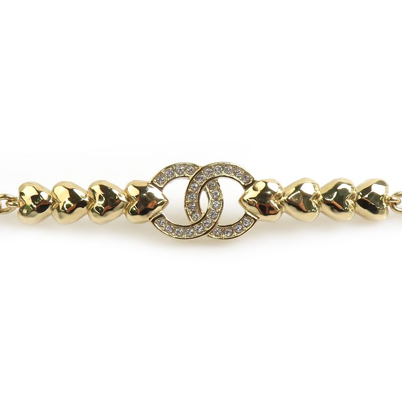 Chanel Pendant Gold Necklace — view 4
