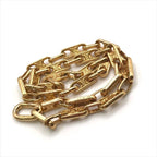 Celine Macadam Triomphe Link Necklace Choker Gold — view 5