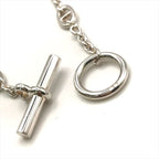 Hermes Chaine D'ancre Farandole Long Necklace 925 Sterling Silver — view 5