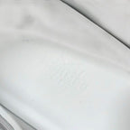 Hermes H Sneakers Shoes Suede Fabric White Velcro — view 7