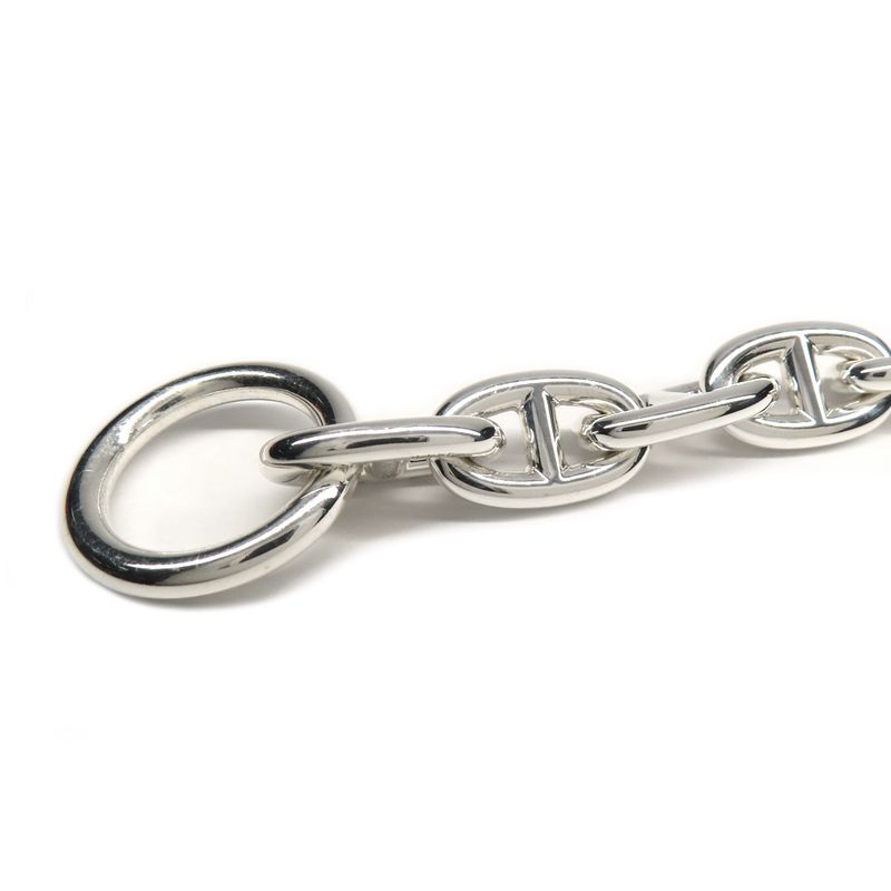 Hermes Bracelet Chaine D'ancre MM 13 Frames Links AG 925 Silver — view 7
