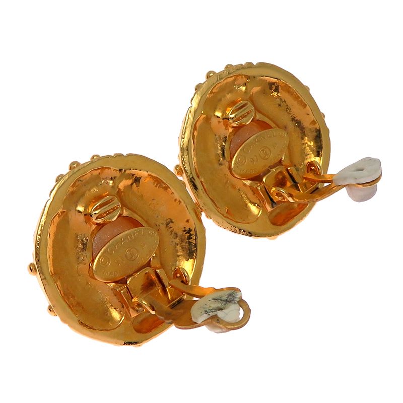 Chanel Glamour Pearl and Crystal Gold-Tone — view 6