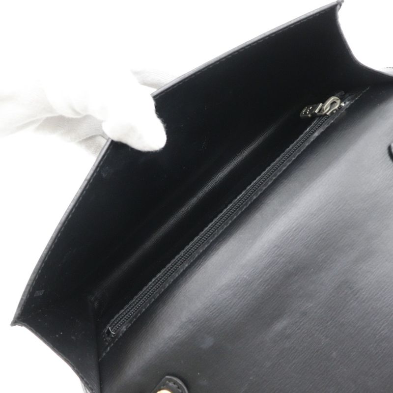 Louis Vuitton Pochette Arche 2-Way Clutch Epi Leather Noir Black — view 5