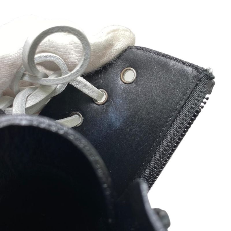 Louis Vuitton Star Trail Ankle Boots 35 1 2 Black White Logo Line — view 9