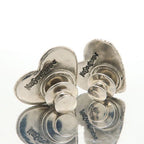 Yves Saint Laurent Pin Brooch 2 Pieces Tuck Steampunk Heart Face Silver — view 5