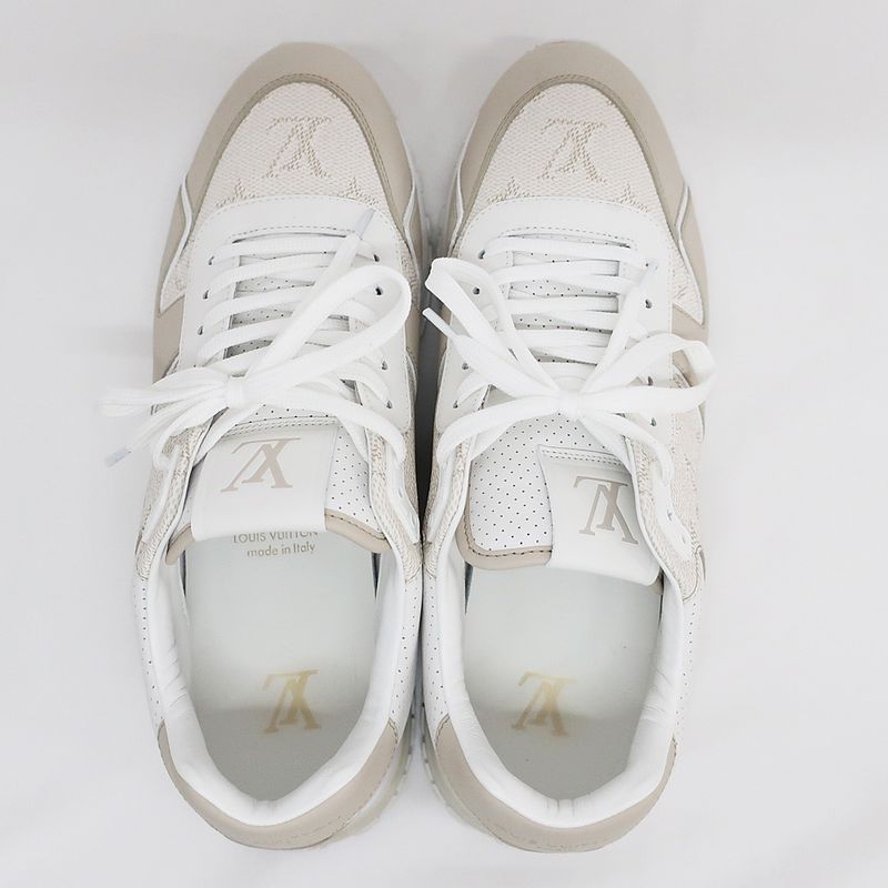 Louis Vuitton Runaway Sneakers 1 Ahso4 Monogram Beige Size — view 3