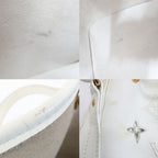Louis Vuitton Noe PM Broderie-anglais Shoulder Bag White — view 7