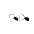Chanel Coco Mark Motif Plastic Plated Earrings Accessories Small 99P — view 4
