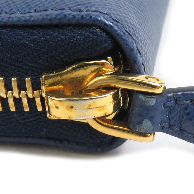 Prada Round Zipper Long Wallet 1 Ml506 — view 7