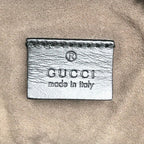 Gucci GG Supreme GG Carre Backpack Leather Khaki Beige Black — view 8